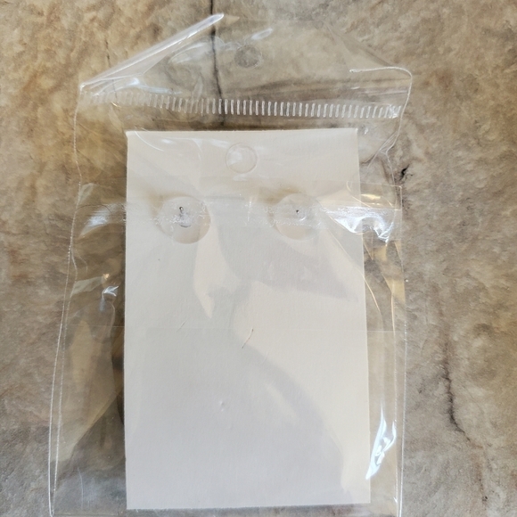 NEW tortoise shell oval acrylic earrings - Picture 3 of 3